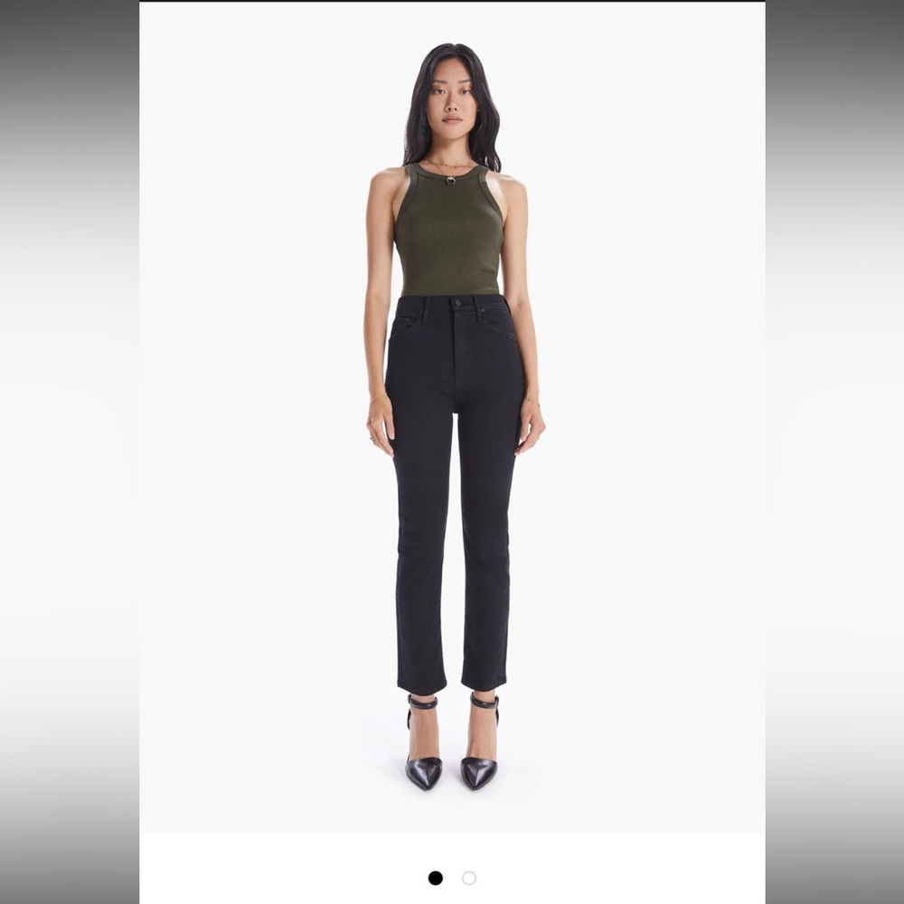 MOTHER high waisted Ryder ankle petite